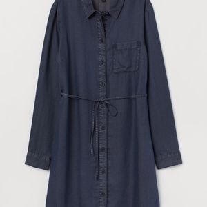 H&m shirt denim dress